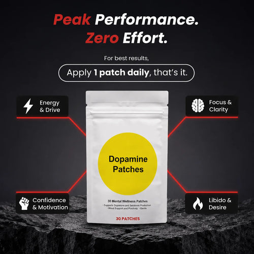 RAWFORGE Dopamine Patch - Energy, Focus, Libido and Confidence