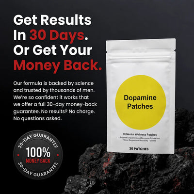 RAWFORGE Dopamine Patch - Energy, Focus, Libido and Confidence